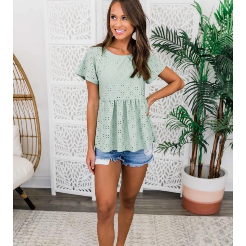 Pink lily blouse